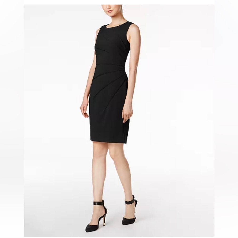 Calvin Klein Black Midi Dress - Picture 9 of 11